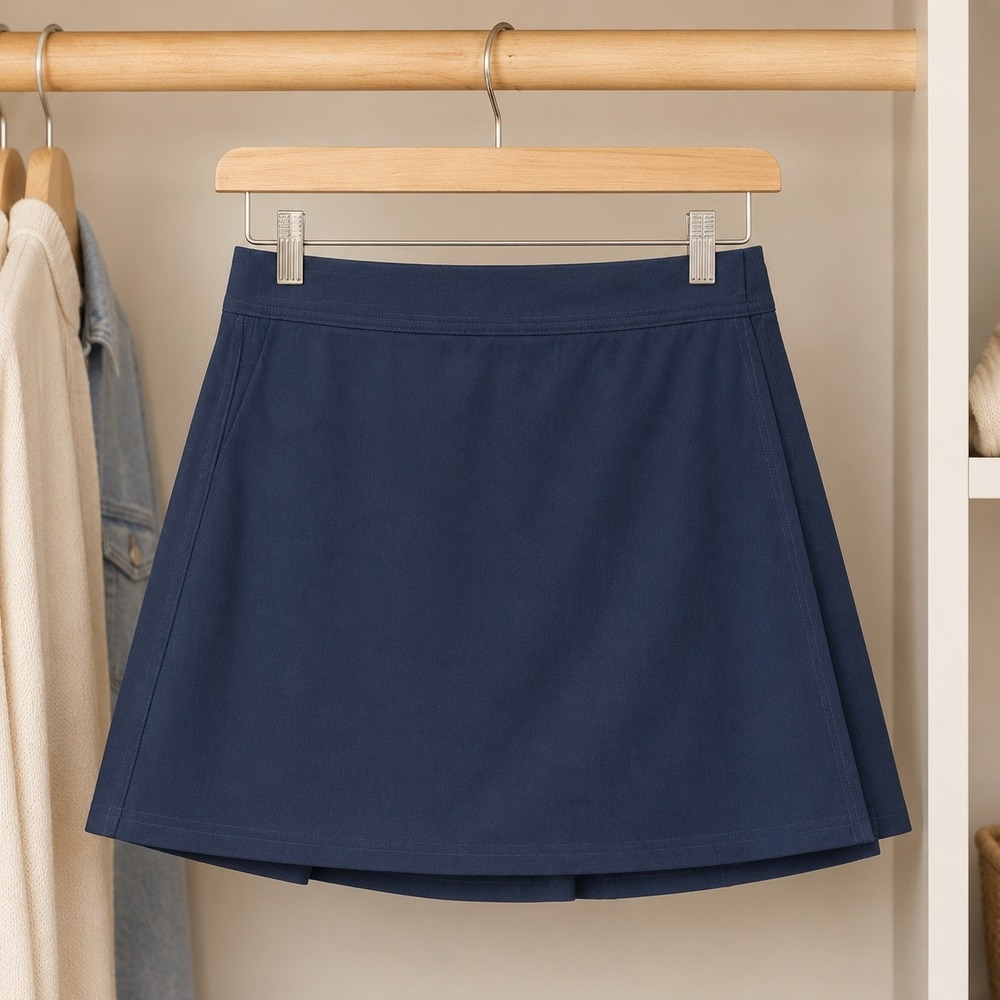 Ripskirt Hawaii Navy Blue A-Line Mini Skort